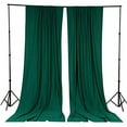 thumbnail image 2 of BalsaCircle Rideaux de Fond en Polyester Vert Chasseur 10 Pi x 10 Pi - Décorations de Mariage Fournitures de Réception pour Fête à la Maison, 2 of 10