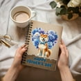 thumbnail image 3 of Shiba Inu Proud Dad Happy Father's Day Spiral Bound Journal Shibas Dog Lovers Gifts Idea 5x7in Spiral Notebook - 02008, 3 of 5