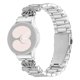 thumbnail image 1 of Replacement Strap with Connector for Compatible Galaxy Watch 7 in 44mm and 40mm Size with Crown Shape Rhinestone Decoration, 1 of 5