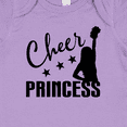 thumbnail image 4 of Inktastic Cheer Princess Cheerleading Gift Girls Baby Bodysuit, 4 of 5