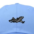 thumbnail image 2 of Dalix Jet Fighter Embroidered Cap Cotton Baseball Hat Airplane Jet Men in Light Blue, 2 of 5