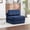 Blue, variant on Folding Sofa Bed, Convertible Sleeper Chair with Pillow Foldable Mattress with Back Support, Portable Fold Out Chair Bed Comfy Floor Sofa Lounge for Living Room Bedroom, Single (Beige)