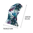 thumbnail image 3 of Guanhe Oversized Beach Towel 60x28Inches Beach Blanket Tropical Style Printed Big Microfiber Quick Dry Pool Towel Summer Gifts for Adults Women Men Kids,Green,Red, 3 of 6