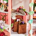 thumbnail image 3 of DIY Flower Shop Dollhouse Kit with LED Lights, Wooden Miniature House Building Set for Adults, 3 of 6