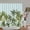 Style 05, variant on Tropical Jungle Plants Shower Curtain Rainforest a Banana Palm Green Leaves Scenery Bathro