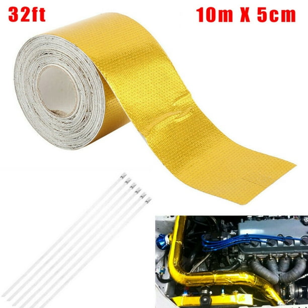 32ft High Temp Heat Shield Roll Reflective Wrap Tape for ...