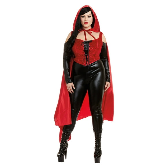 Plus Size Seductive Red