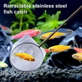 thumbnail image 2 of Fish Net Aquarium Cleaning Tool with Long Handle Fine Mesh Easy to Use Small Fish Shrimp Net Fish Tank Catching Net, 2 of 8