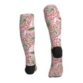 thumbnail image 2 of Bixox Sailboats And Palm Tree Print Compression Socks,Compression Socks Women & Men Circulation for Medical,Running,Athletic, 2 of 7