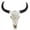 A, variant on Yucurem Cow Skull Head Ornament Wall Hanging 3D Animal Statue for Home Decor (A)
