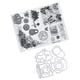 thumbnail image 4 of Sello transparente de goma TPR Bling Bling, 4 of 12