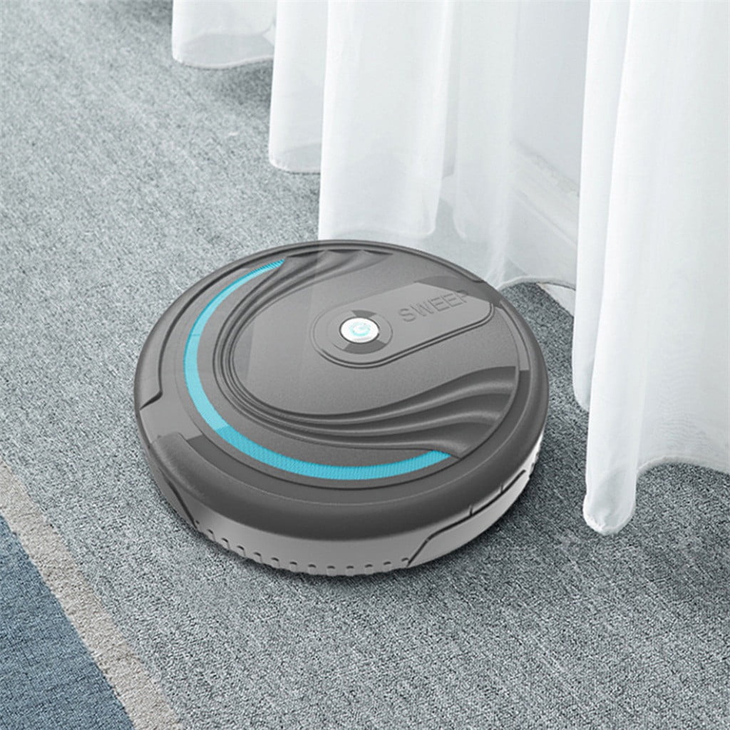 Smart Robot Vacuum Cleaner Auto Sense Edge Cleaning Microfiber Mop Floor Sweeper 