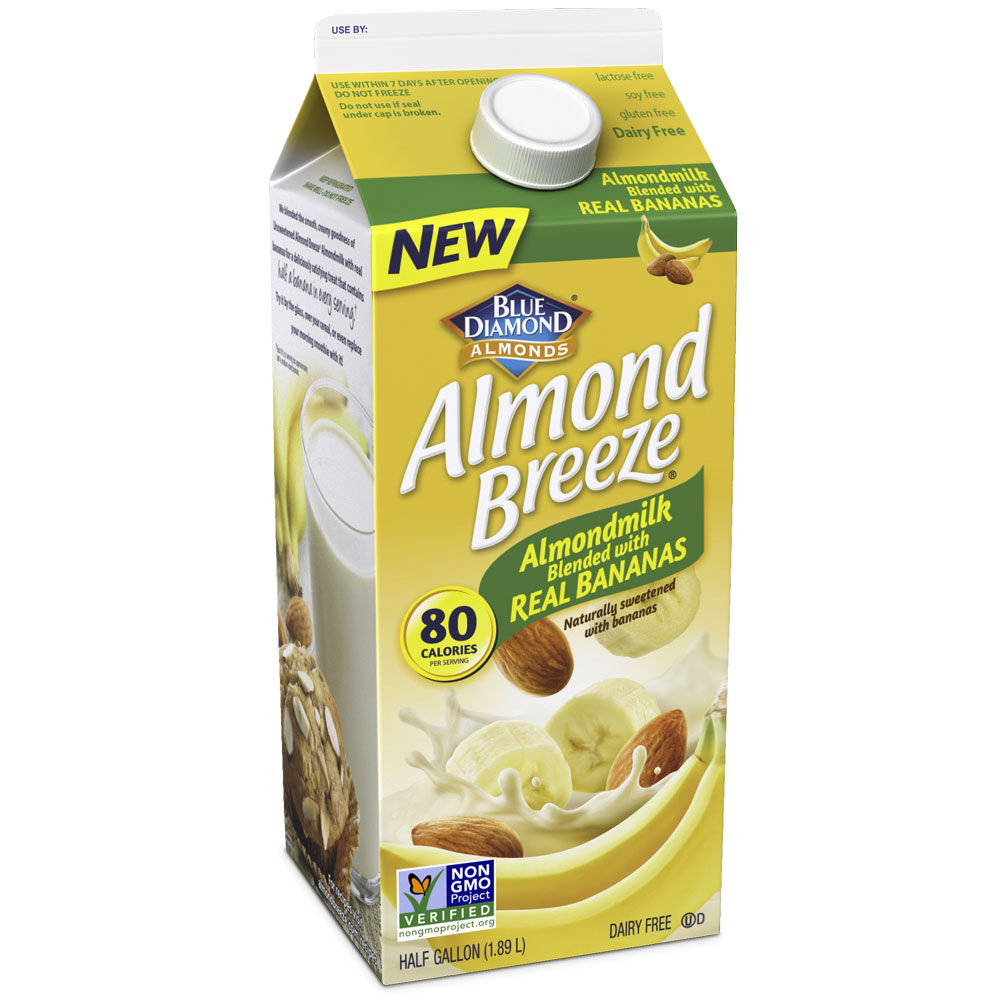 Almond Breeze Almondmilk Blended with Real Bananas, 64 oz - image 2 of 2