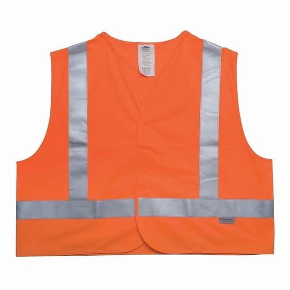 3XL Flame Resistant High Visibility Vest, Orange (Formerly Condor) 2PDL6