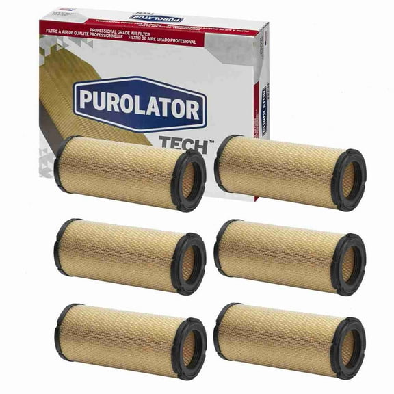 6 pc Purolator TECH TA55400 Air Filters for 15153904 15950115 229098802 26573 46573 61946573 6573 66573 88573 A1621C A3097C A5400 A7996 AE9269 AF1109 AF1109F AF25854 AF5400 AF7996 CA-9269 CA9269