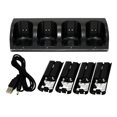 thumbnail image 3 of lionlar Battery Charger, Charging Dock Station with Lengthened Cord, for Game Black, 3 of 8