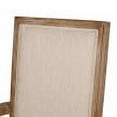 thumbnail image 4 of GDF Studio Ashlyn French Country Fabric Upholstered Wood Dining Chairs, Set of 6, Beige and Natural, 4 of 9