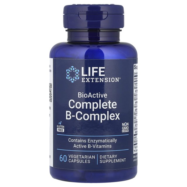 Life Extension Complejo B Completo Bioactivo, 60 Vegcaps