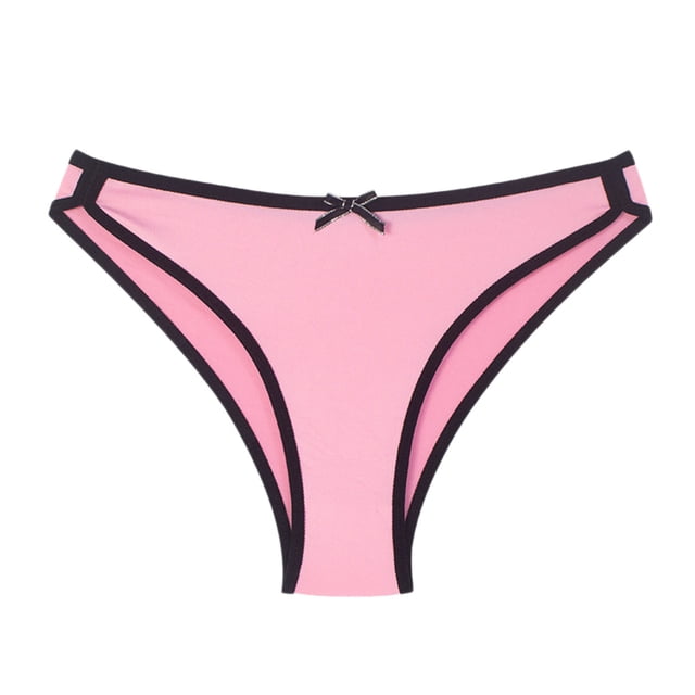 B91xZ Culotte en Coton pour Femmes Beyondsoft Bikini, Rose TP