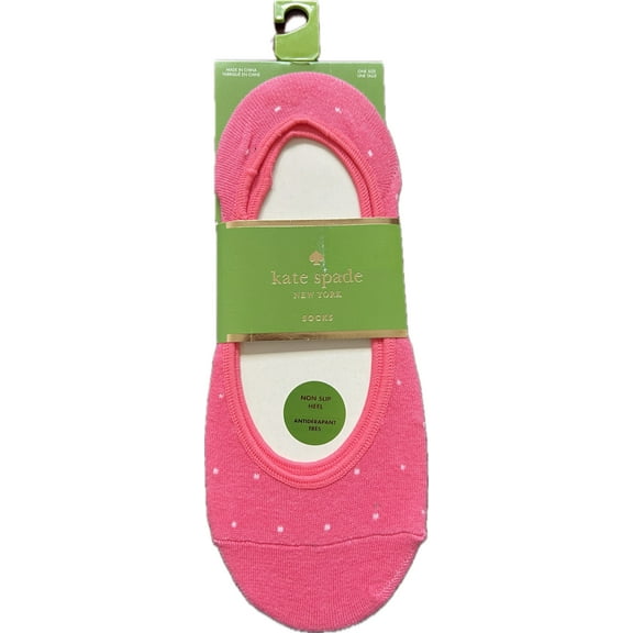 kate spade new york Micro Dot Liner Socks,Pink Shoe Size 4-10