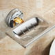 thumbnail image 5 of Jabonera Ducha Soporte de pared Rectángulo Soap Holder Dish Bandeja de esponja Jabón Rack Basket Accesorios de baño, 5 of 7