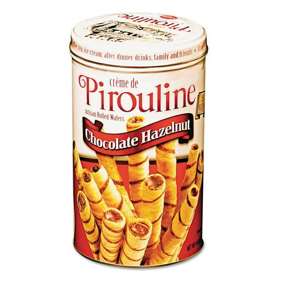 05051 Chocolate Hazelnut Pirouline Rolled Wafers, 14Oz