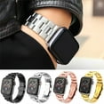 thumbnail image 5 of LEIXIUER Stainless Steel Strap Compatible with Apple watch band 41mm 45mm 42mm 38mm 40mm 44mm 49mm Accessories Metal Wristbands bracelet iWatch Series 3 4 5 6 SE 7 8 9 Ultra Band, 5 of 9
