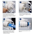 thumbnail image 2 of Membrane Solutions 100 GPD RO Membrane, Reverse Osmosis Membrane Element 11.75" x 1.75" Water Filter Replacement for Undersink Ho, 2 of 9