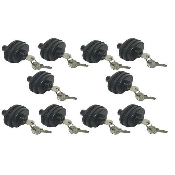 Set of 10 Keyed Alike Trigger Gun Locks Safety Universal Firearms Pistol Shotgun