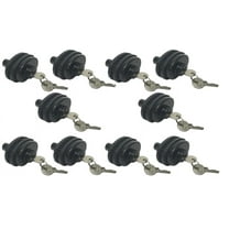 Set of 10 Keyed Alike Trigger Gun Locks Safety Universal Firearms Pistol Shotgun