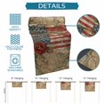 thumbnail image 6 of Distressed American Flag Table Runner 72 Inches, Vintage Rustic Merican Map Abstract Bed Runner Dresser Scarves Tabletop for Indoor Outdoor Parties/Ceremony/Banquet, 18" x 72", 6 of 9