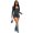 Dark gray, variant on Women Off Shoulder Romper XS-XL Long Sleeve Bodycon Shorts Jumpsuit