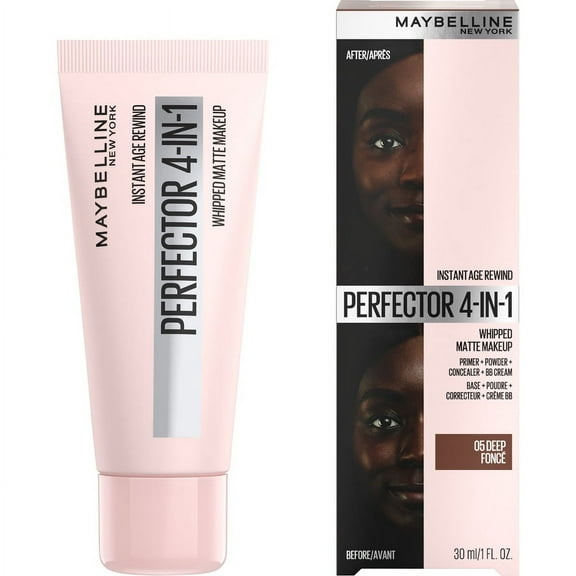 Maybelline Instant Age Rewind Instant Perfector 4-In-1 Matte Makeup, Deep, 1 fl. oz.