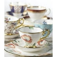 thumbnail image 3 of Royal Albert 100 Years Teacup & Saucer, 5 Piece Set 1950-1990, Bone China, Multicolor, 4.98 lb, 3 of 6