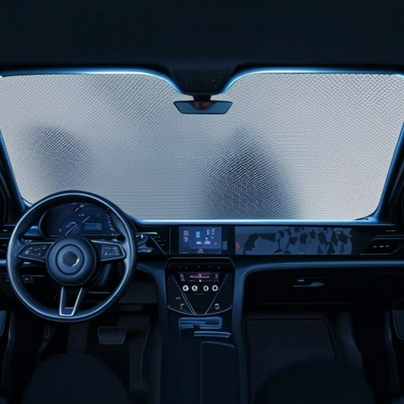 TACILIP Car Accessories, Car Sunshade Sun Protection Heat Insulation Sunshade Sunshade Sunshade Sunshade Curtain Window Cloth Front Windshield Windshield Protector Windshield, Gifts for Father