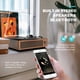 thumbnail image 4 of Tocadiscos WOCKODER Vintage para vinilo con Bluetooth, color marrón, 4 of 8