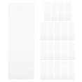 thumbnail image 1 of OULII 20pcs Clear Laminating Pouches for Bookmark Display Cards with Hole, 1 of 8
