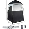 thumbnail image 7 of VINGLI Shower Tent with Mesh Floor and Carrying Bag, 7 of 7