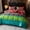 Bohemian, variant on 3Pcs Bohemian Style Quilt Set, available in Full/Queen/King sizes. The set includes 1 quilt and 1 or 2 pillowcases