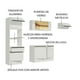 thumbnail image 4 of Cocina Integral Completa Madesa 240cm Diamante 02 Blanco, 4 of 6