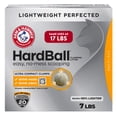 thumbnail image 3 of (2 pack) ARM & HAMMER Hardball Lightweight Cat Litter, Multi-Cat Clumping Litter, No-Mess Scooping, 7 lb, 3 of 15
