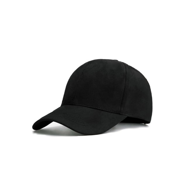 Gorra de Gamuza Brunel Negra Talla Ajustable