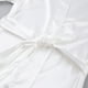 thumbnail image 2 of Minnieouse de plumaje blanco, albornoz de satén Sexy para mujer, camisón con cordones para novia, ropa de dormir femenina para boda Pijama METRO Minnieouse AP019196-02, 2 of 6
