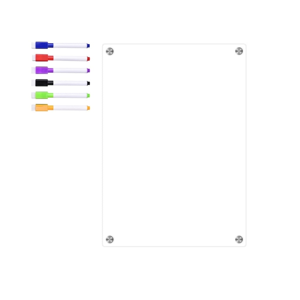 Magnetic Weekly Planner for Fridge,Clear Whiteboard Calendar,Home Organization
