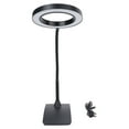 thumbnail image 1 of LED Desk Lamp 360° Bendable Stepless Dimming 3 Color Modes Eye Protection USB Tattoo Light for Study Nail ArtBlack, 1 of 14
