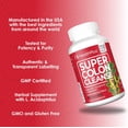 thumbnail image 5 of Health Plus Super Colon Cleanse 15 Day Supply of Gentle Gut Cleanse Detox, Psyllium Husk, Probiotics for Constipation Relief & Digestive Support, 60 Capsules, 5 of 6