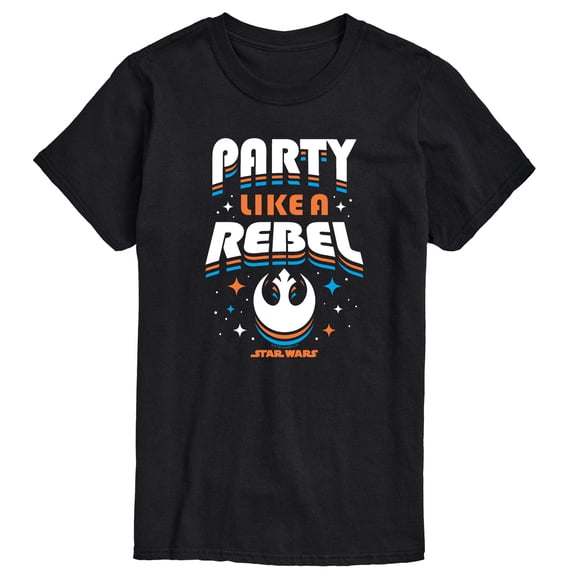 Star Wars - Party Like A Rebel - Men's Short Sleeve Tee