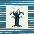 thumbnail image 2 of Grey, Jace 26x26 White Modern Wood Framed Museum Art Print Titled - Lobster, 2 of 4