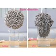 thumbnail image 3 of Ivymei 1 Pack Chenille Hand Towels, Grey, Medium, Quick Dry, Super Absorbent, Soft, 3 of 8