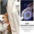 thumbnail image 3 of Automatic Retractable Dog Leash Retractable Leash Extendable Leash for Dog Cat Rabbit Pet Purple, 3 of 4